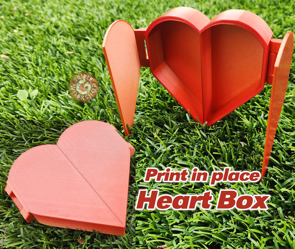 Heart Box - Print-in-Place