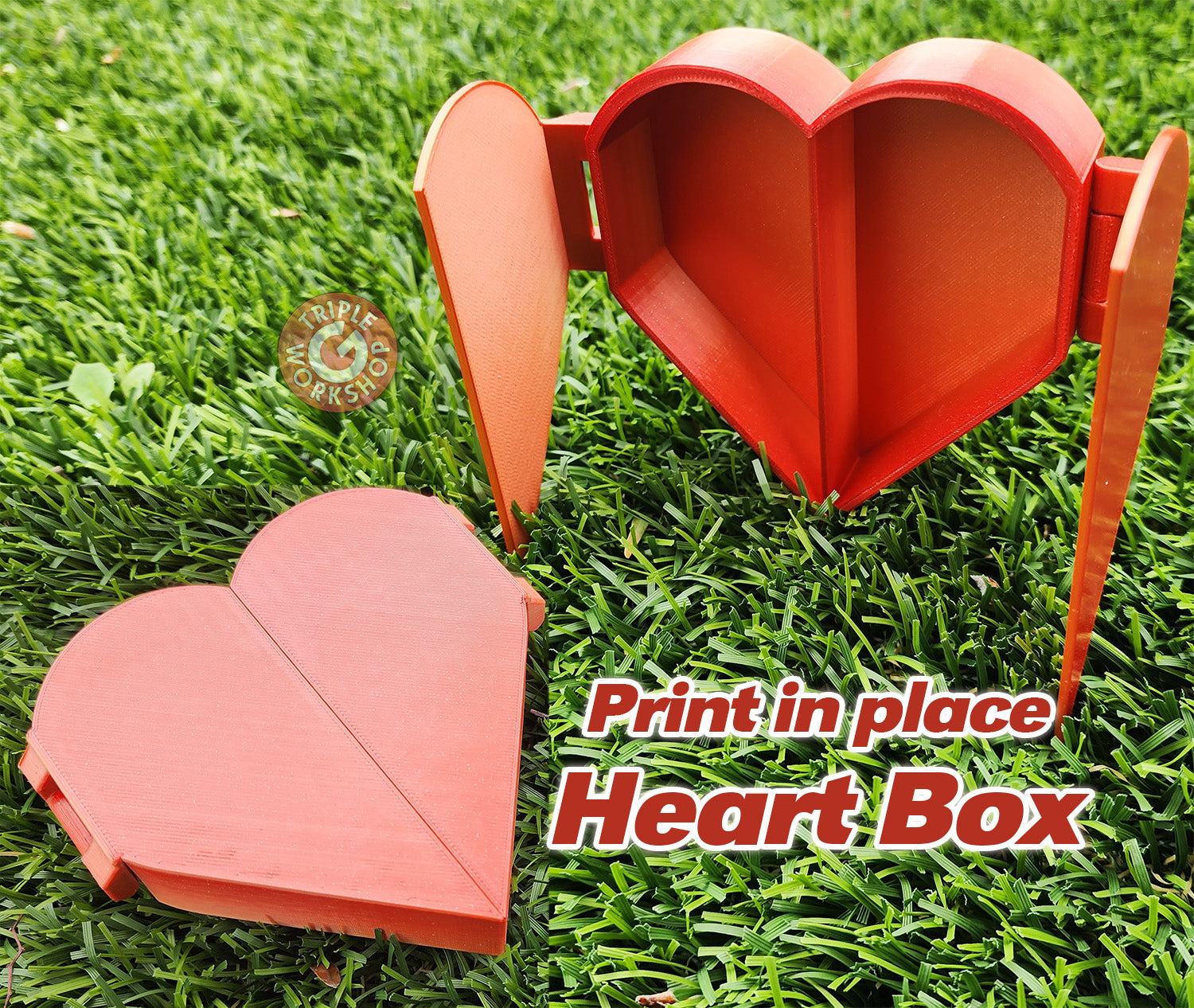 Heart Box - Print-in-Place