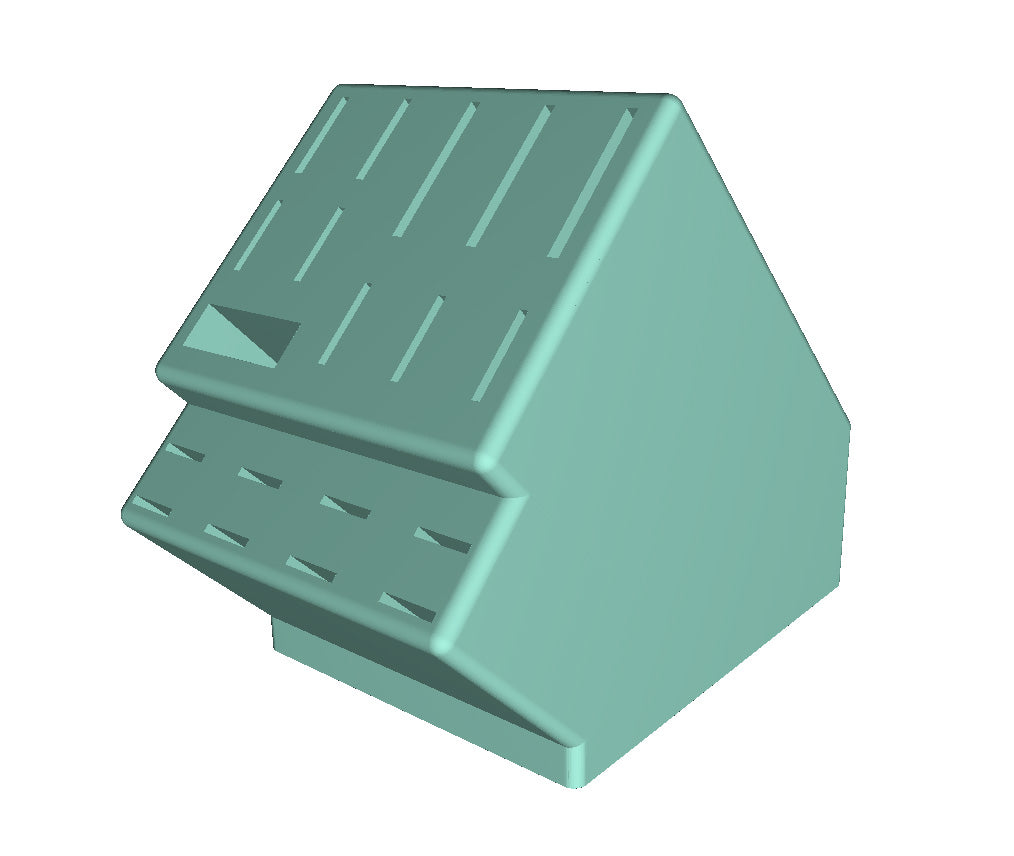 18-Slot Knife Block with Utility Slot