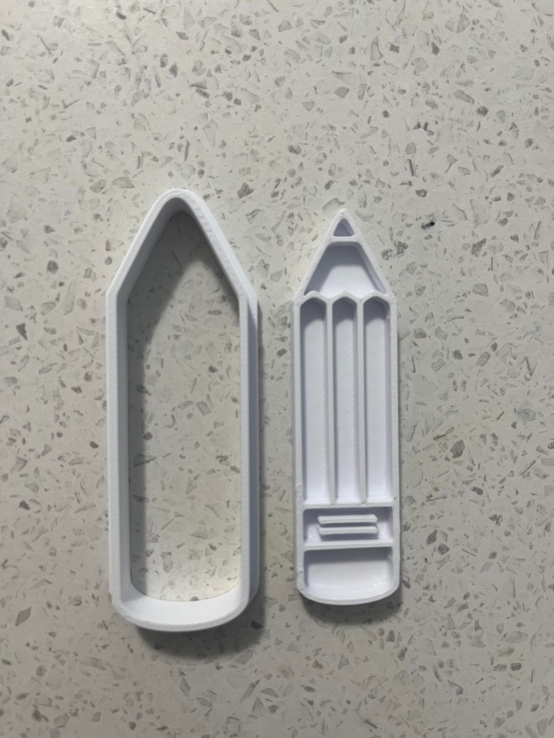 Pencil Cookie Cutter and Stamp