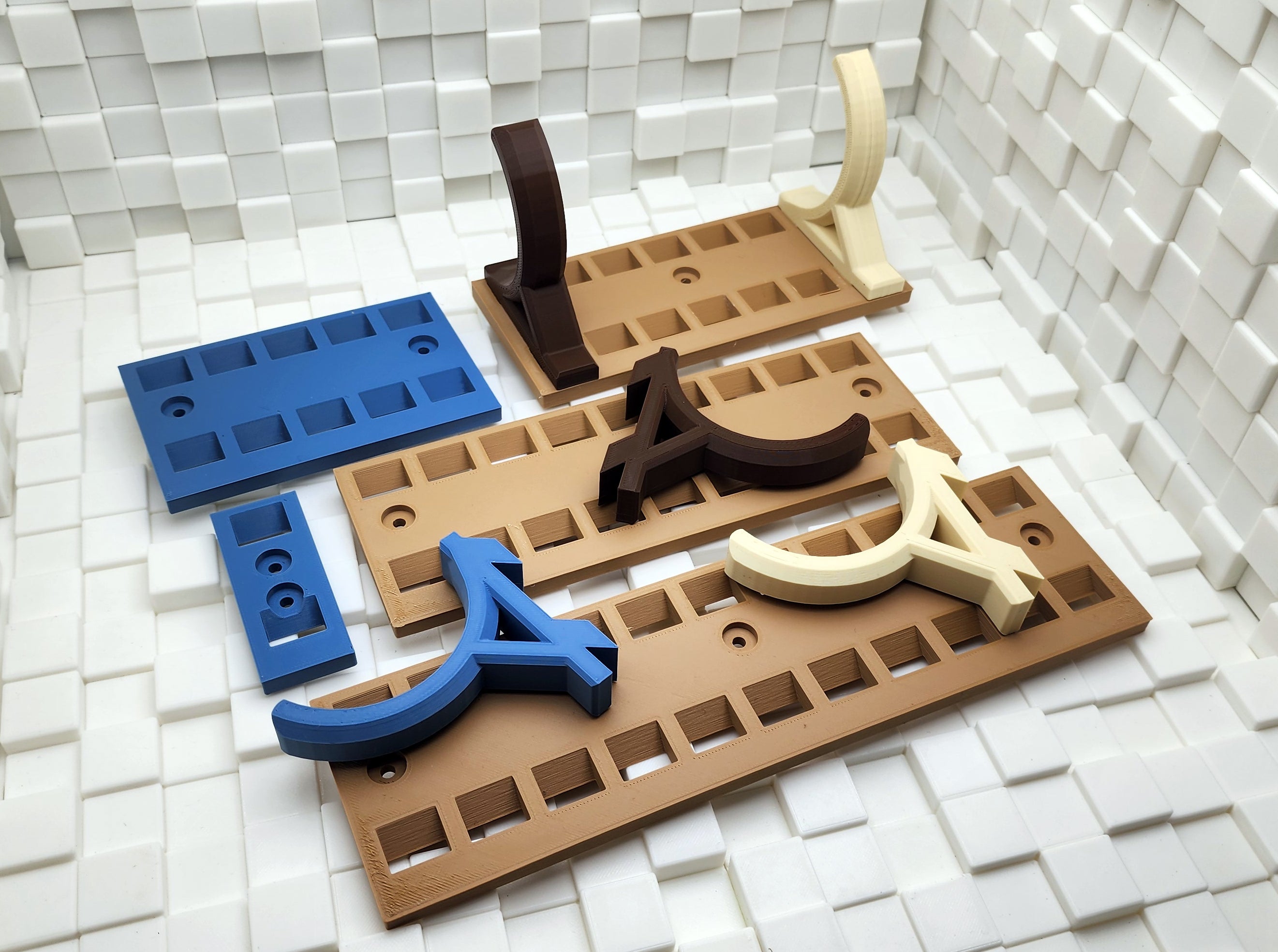 French Cleat Wall Hook Set