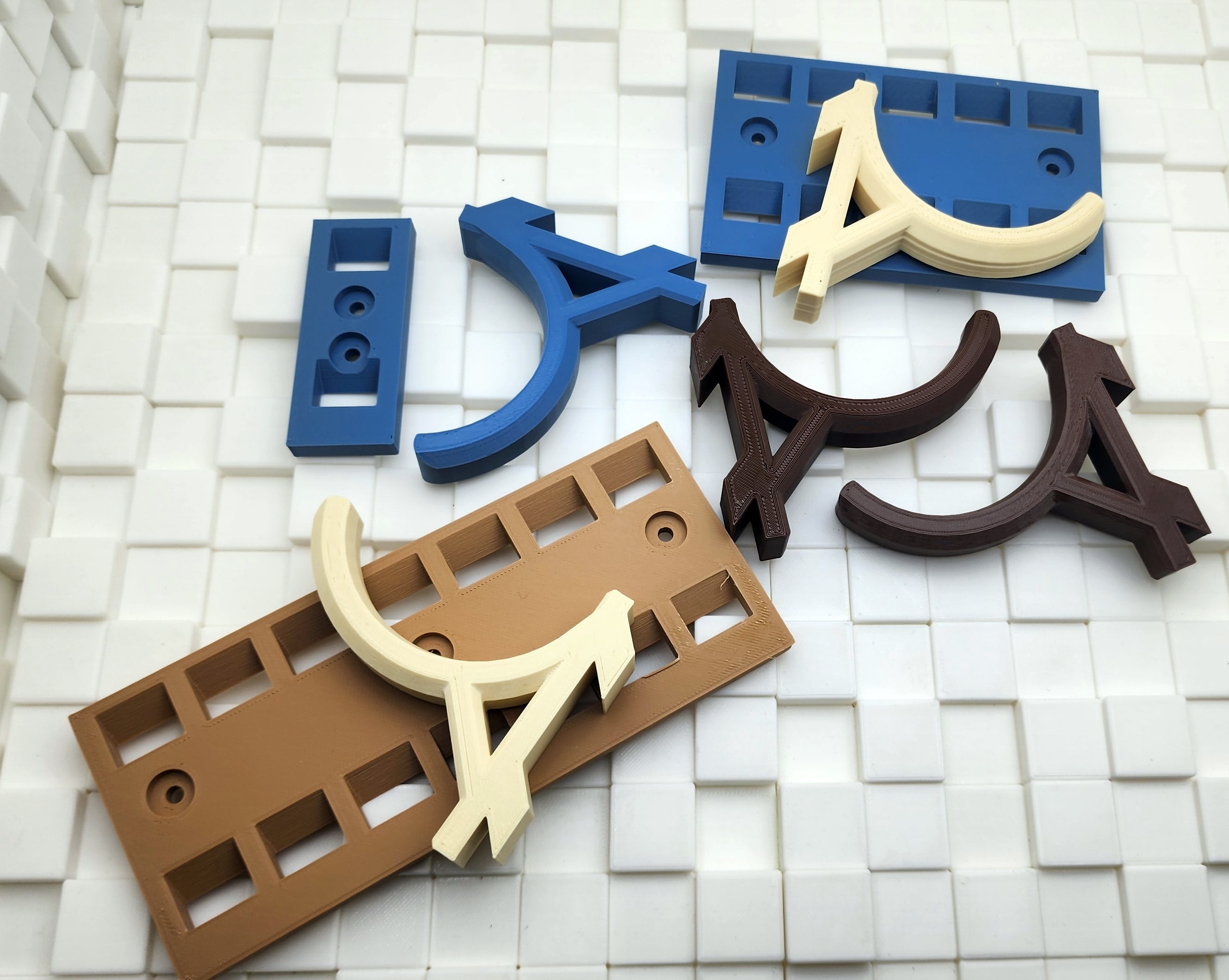 French Cleat Wall Hook Set