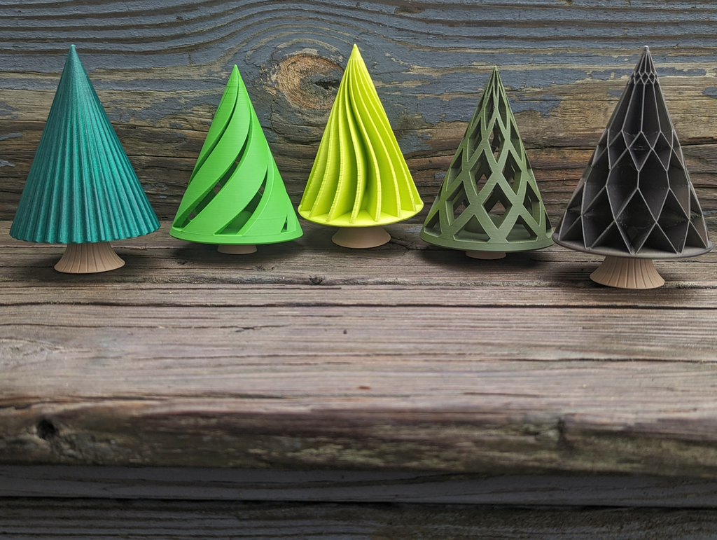 Christmas Tree Set - Interchangeable Trunks & Trees
