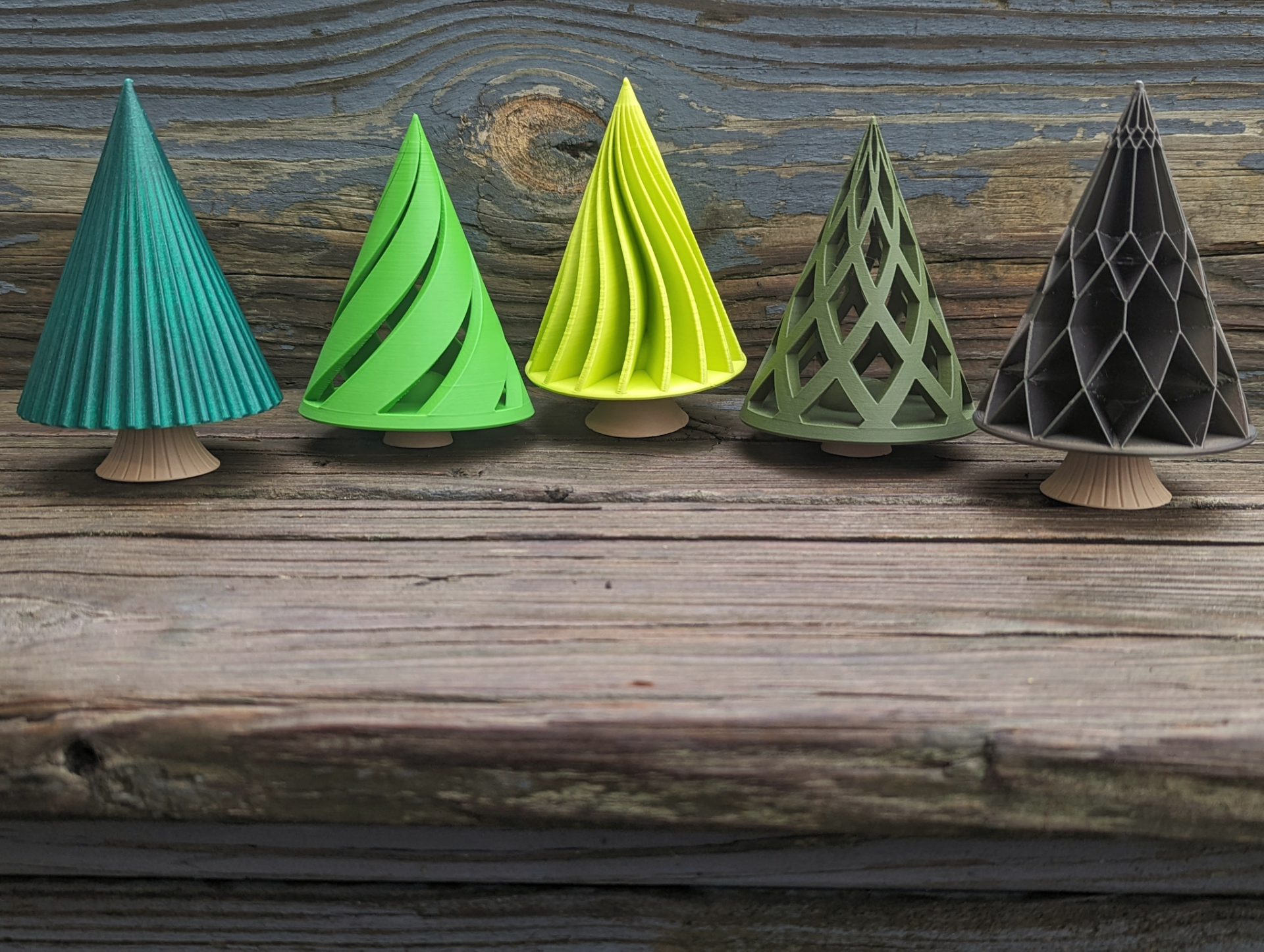 Christmas Tree Set - Interchangeable Trunks & Trees