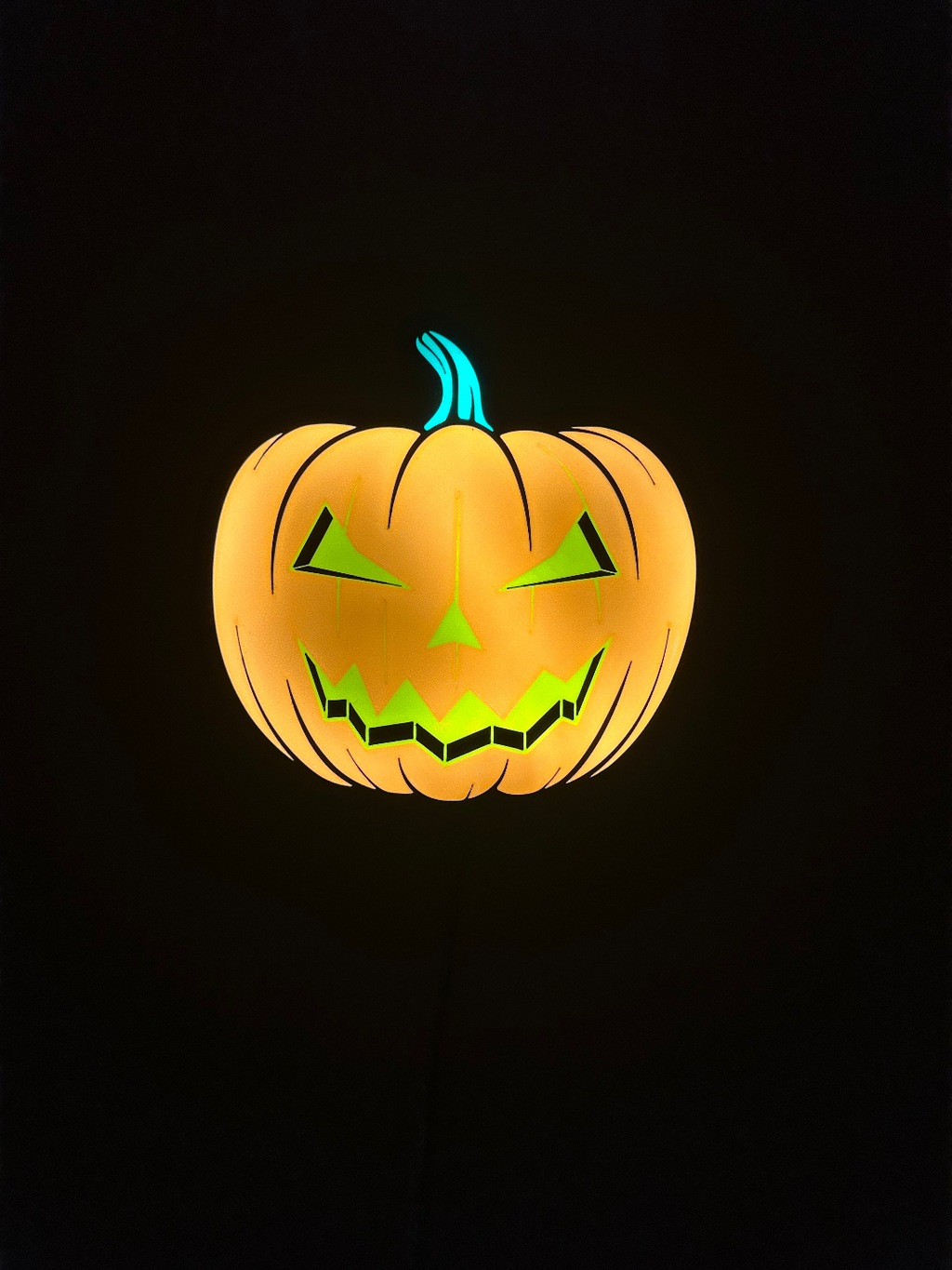 Jack-O-Lantern Light Box
