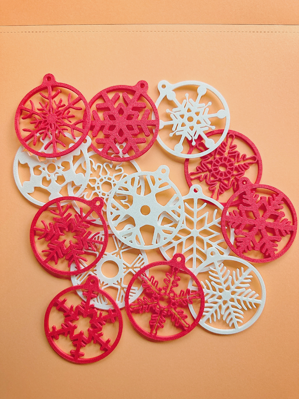 Christmas Snowflakes - Set of 14