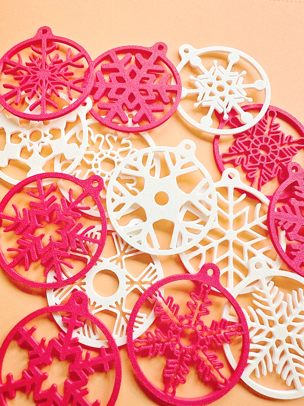 Christmas Snowflakes - Set of 14