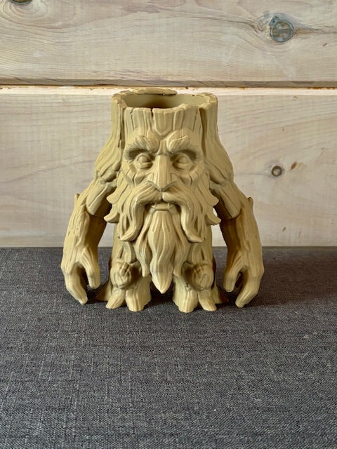 Ancient Forest Guardian: Planter & Desk Organizer