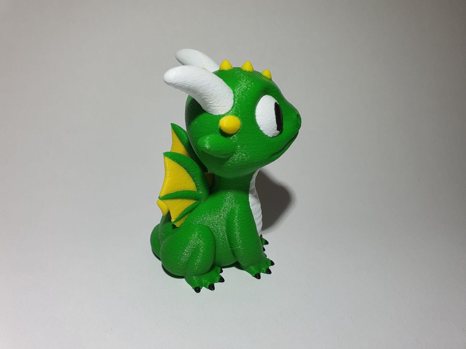 Dragon multicolor fuzzy skin