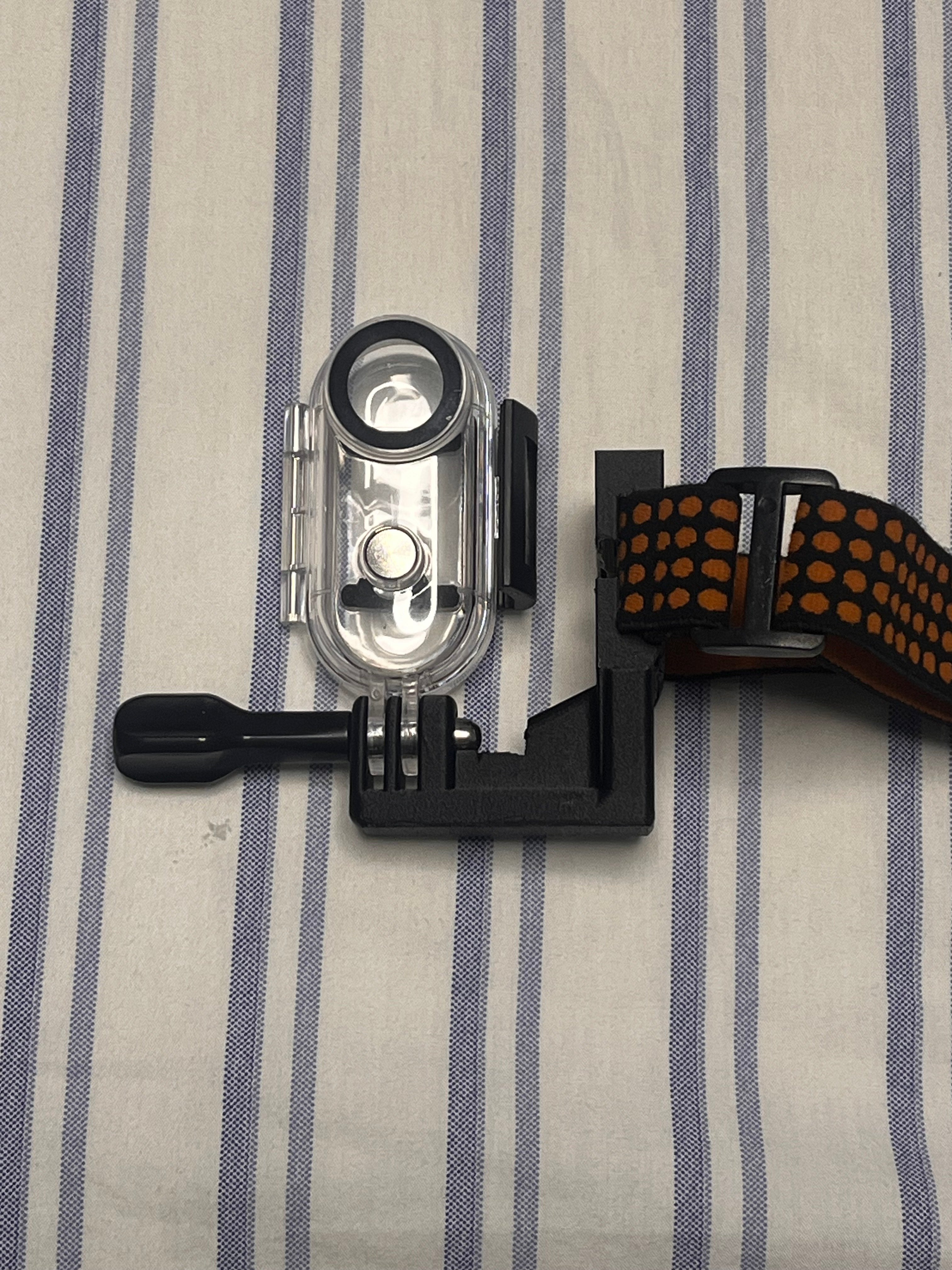 Snow Goggle GoPro Mount 25mm Strap Ski & Snowboard