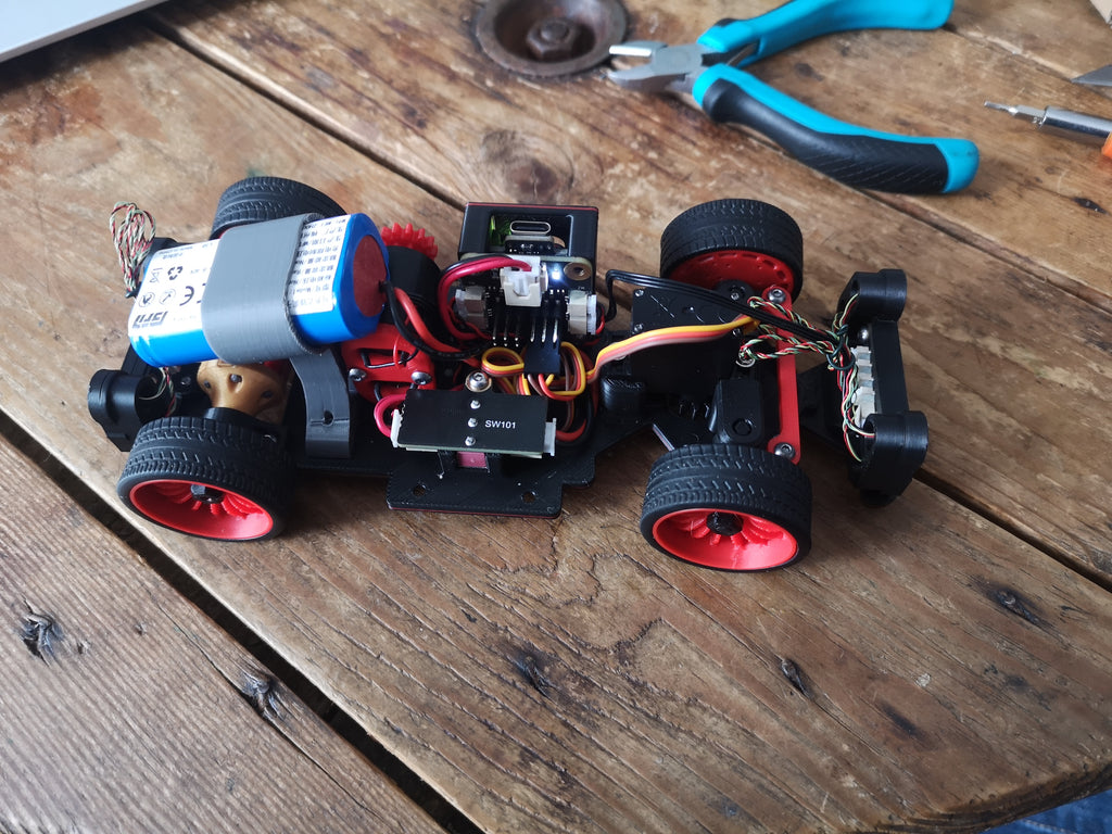 Cyber Van - VW Combi - Cyberbrick - RC
