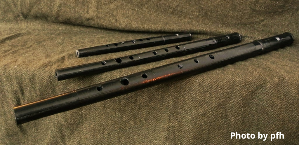 Folk Flutes by pfh - original and remixed