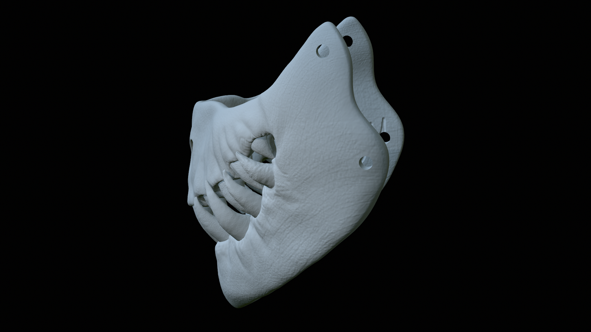 Devil Salamander mask