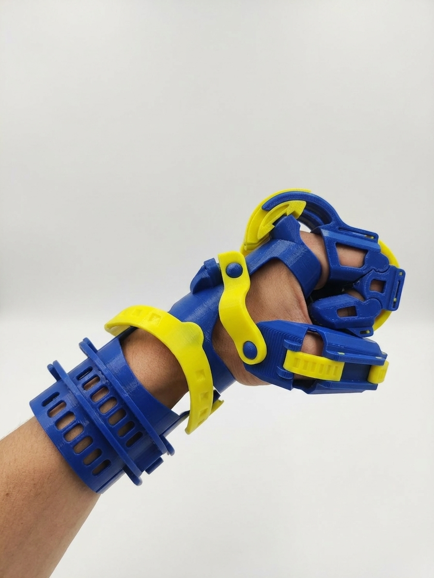 Cybernetic Exoskeleton Power Armor Glove