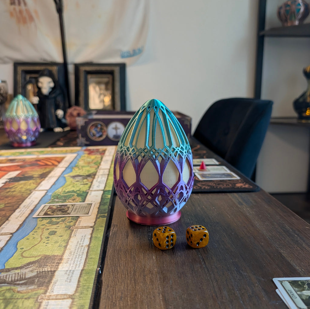 Ornamented Dragon Egg Dice Cup / Mood Light