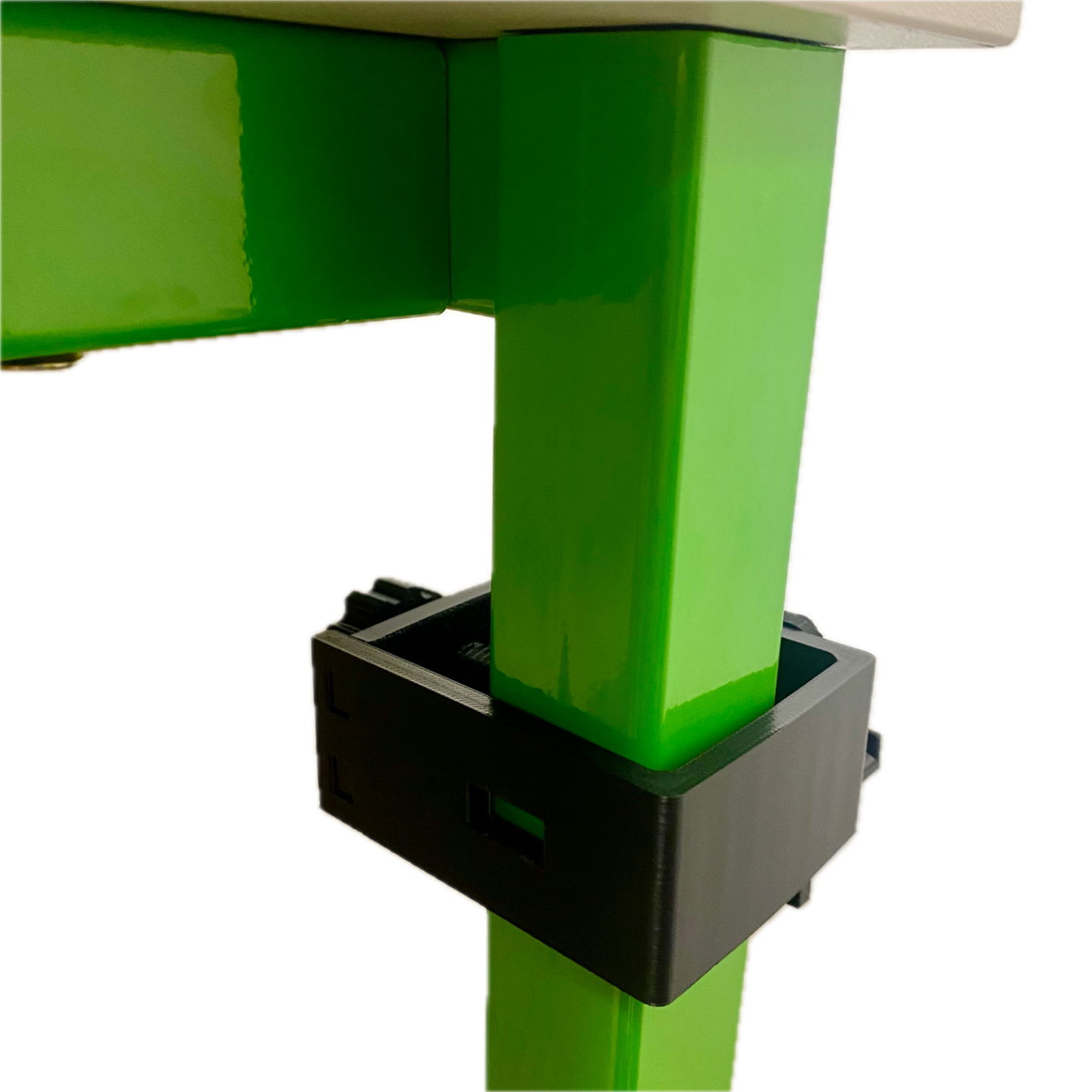 Headphone holder desk leg mount