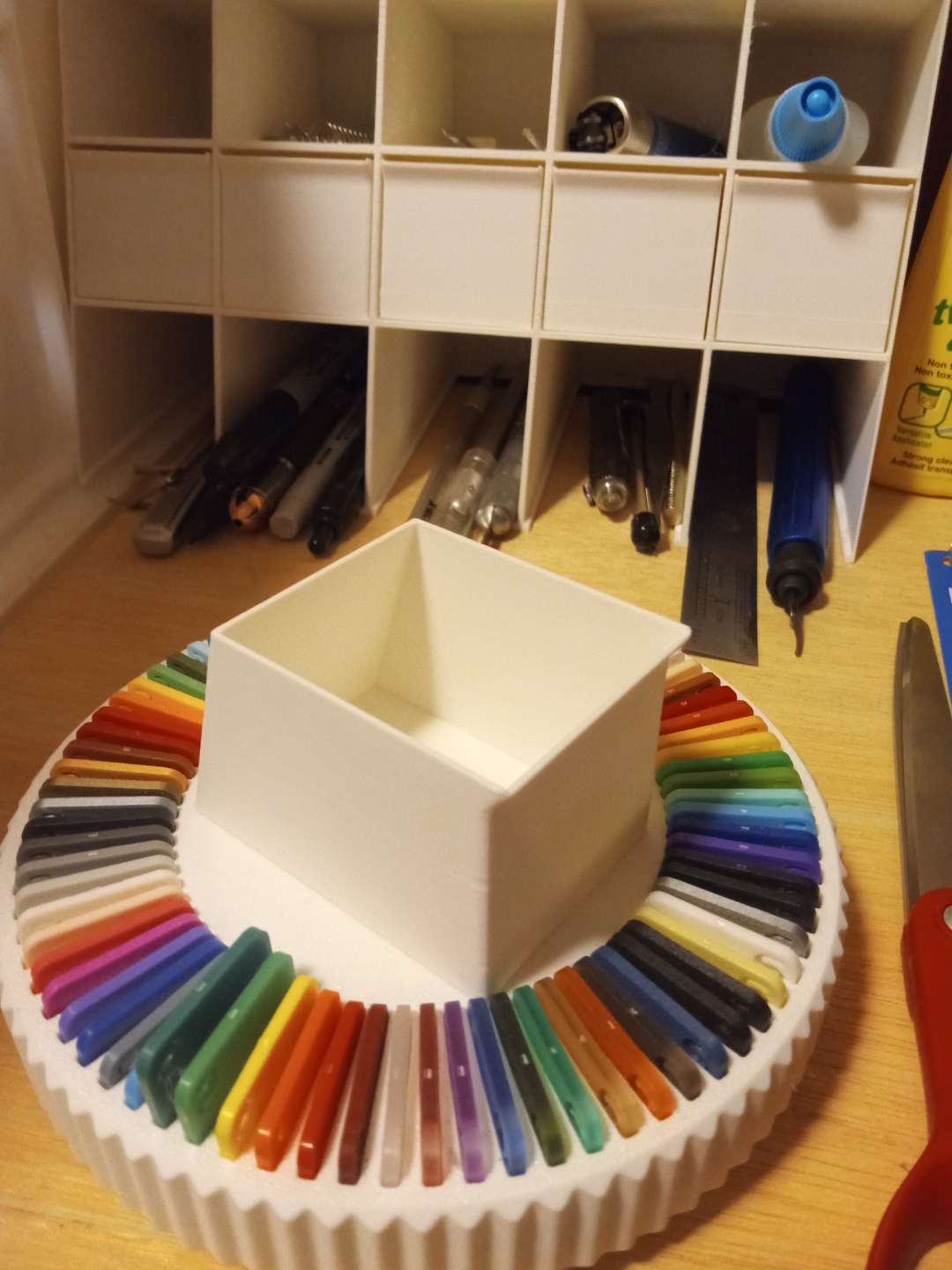 desk organizer shelf