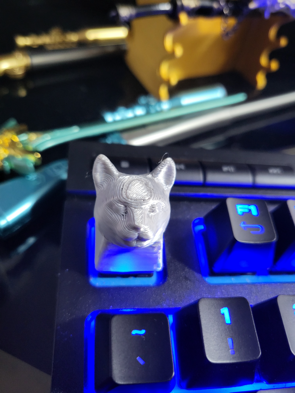 Cat Head Keycap