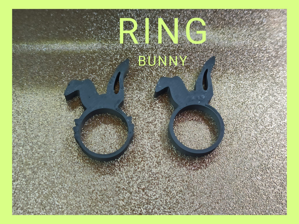 Bunny girl ring - 2 model