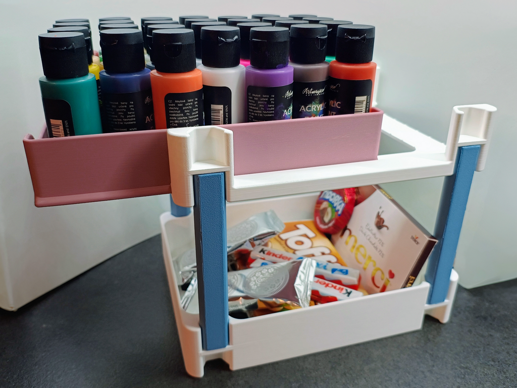 Versatile Stackable Storage Box System