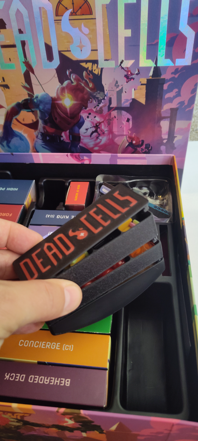 Dead Cells boardgame snap together token trays