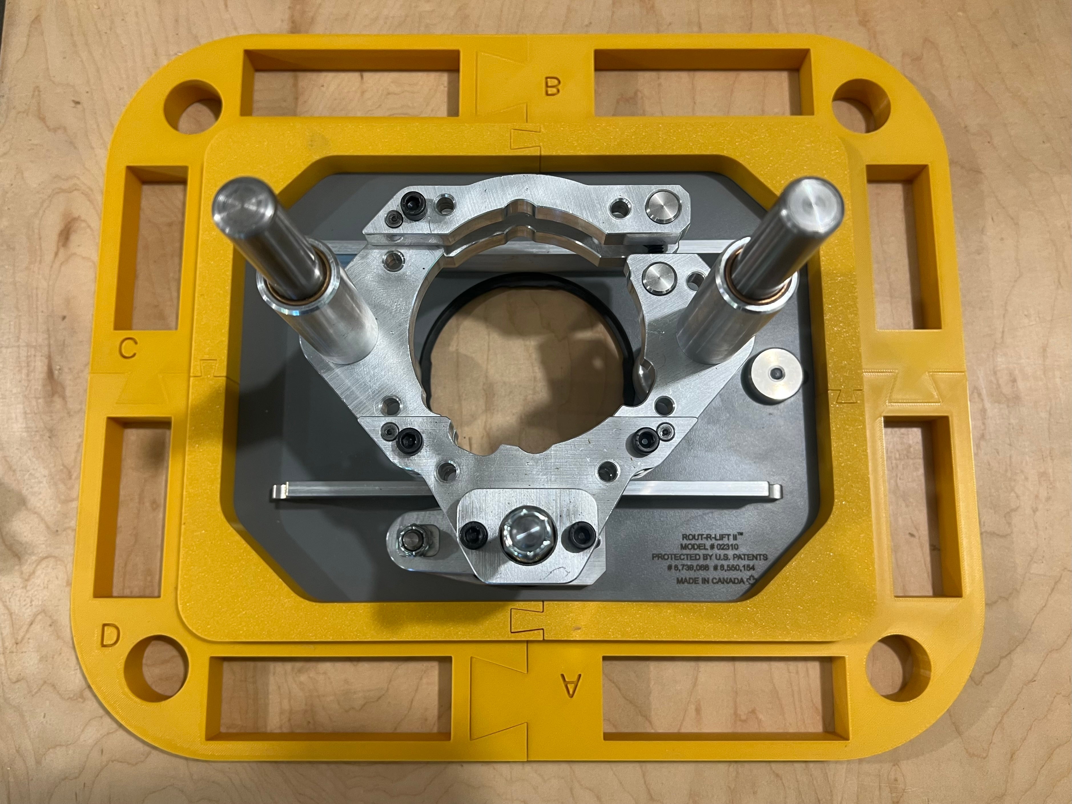 JessEm Router Lift II Template