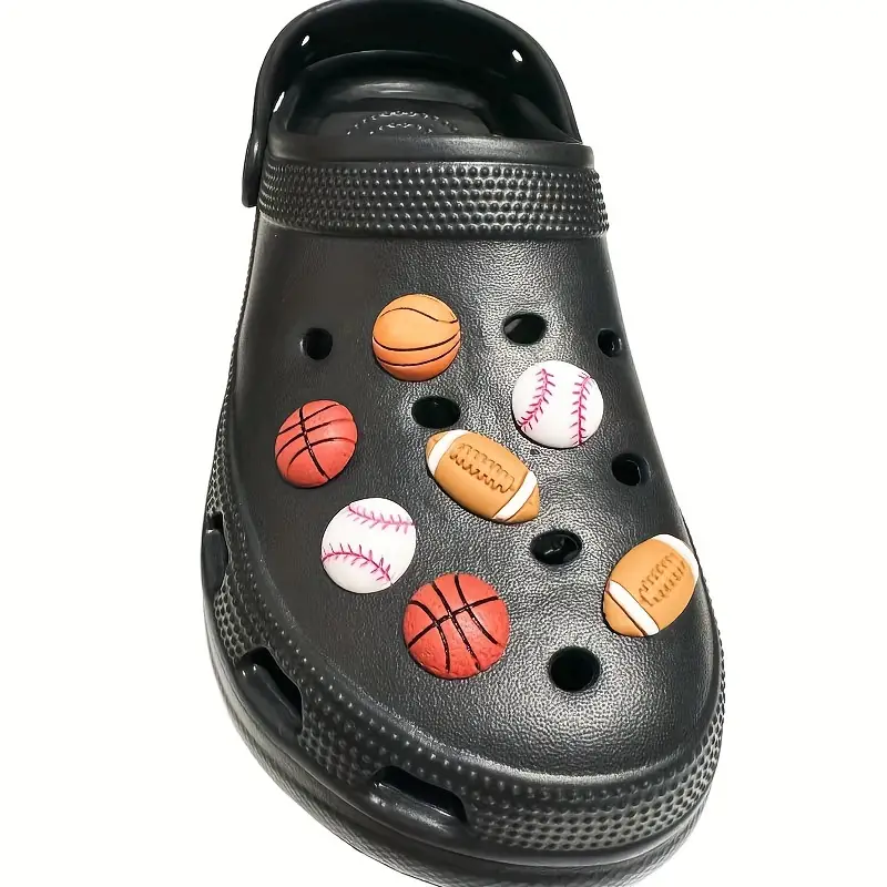 baseball croc charm (Multi-/Single color)