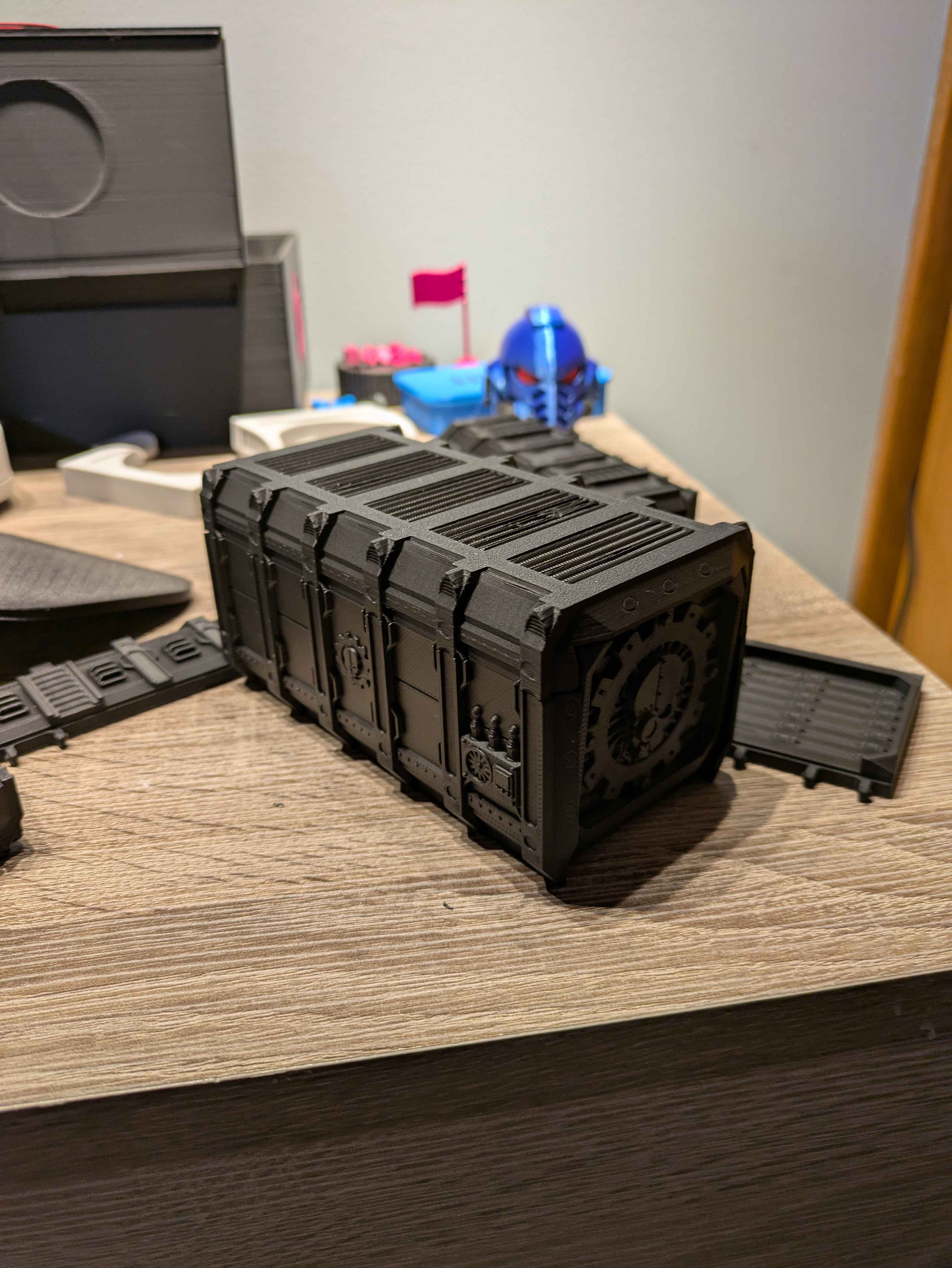 Wargaming Terrain: folding Shipping Containers