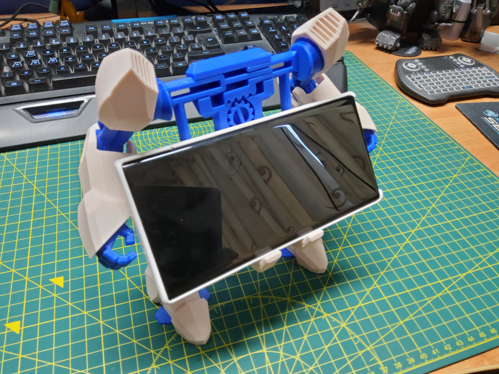 Phone Holder Extension for Mobile Exo-Suit