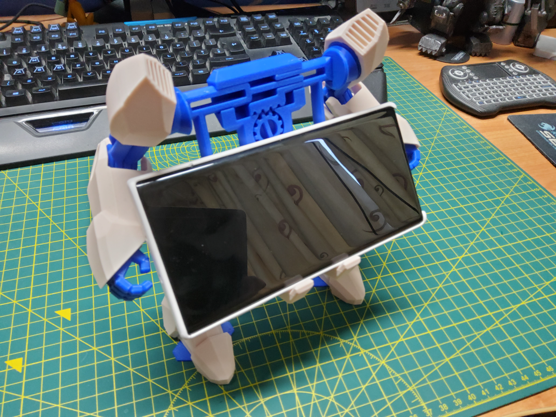 Phone Holder Extension for Mobile Exo-Suit