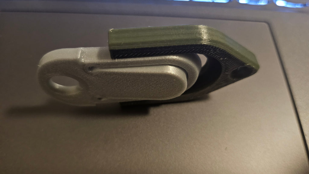 Quick release buckle designed for 3D printing