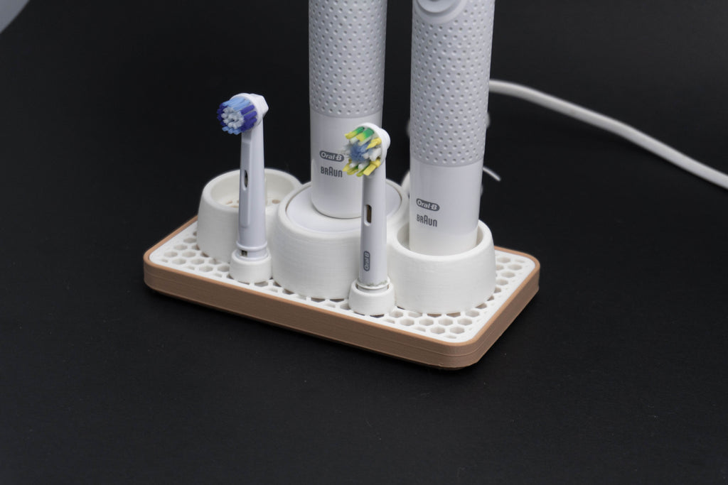 Oral-B Dual Toothbrush + Charger holder