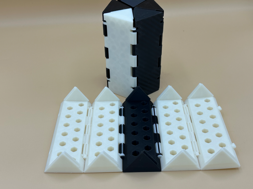 Pentagon-shaped Bit Roll Container: Smart Storage Solution