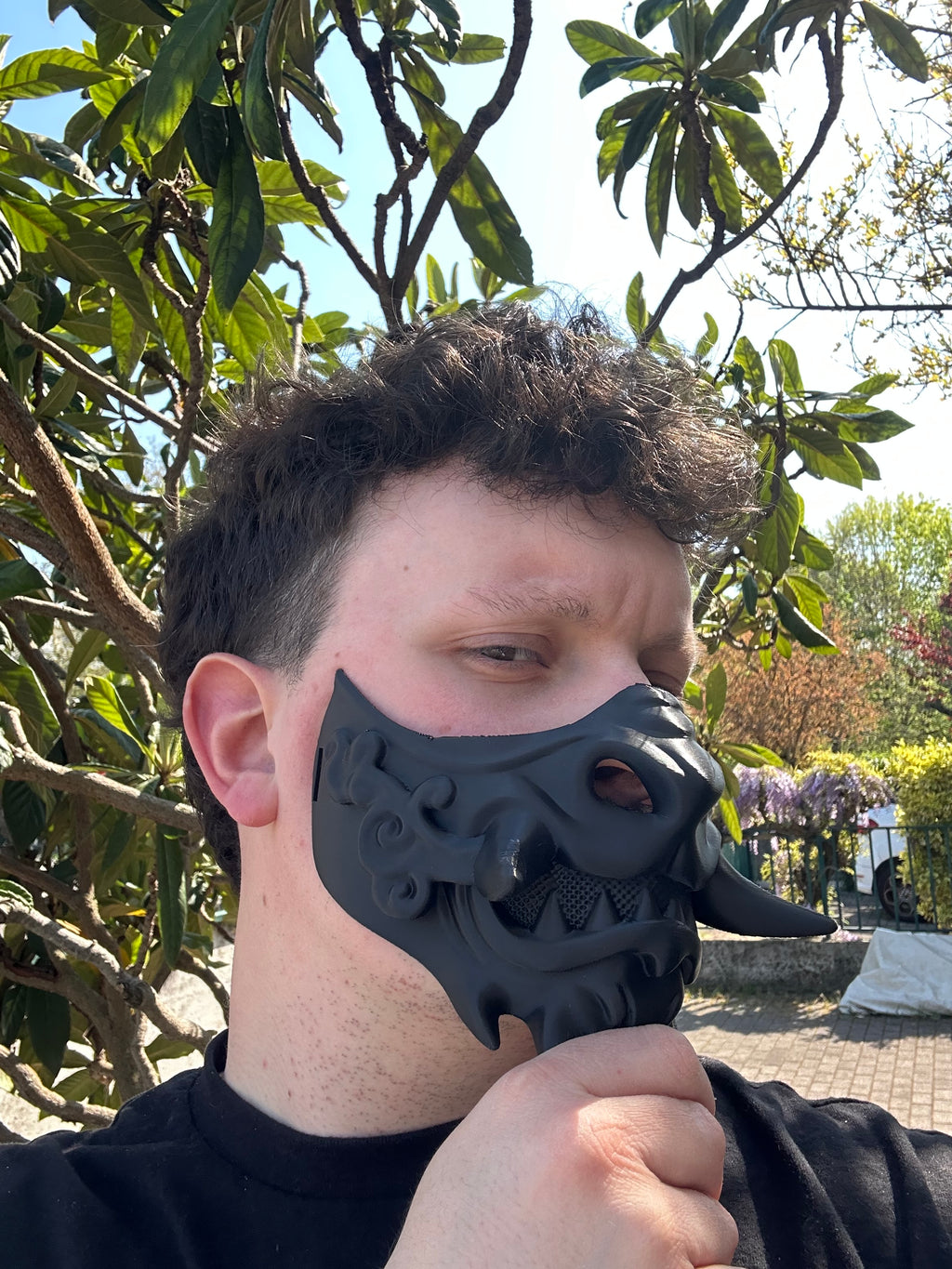 Oni Mask Black Edition