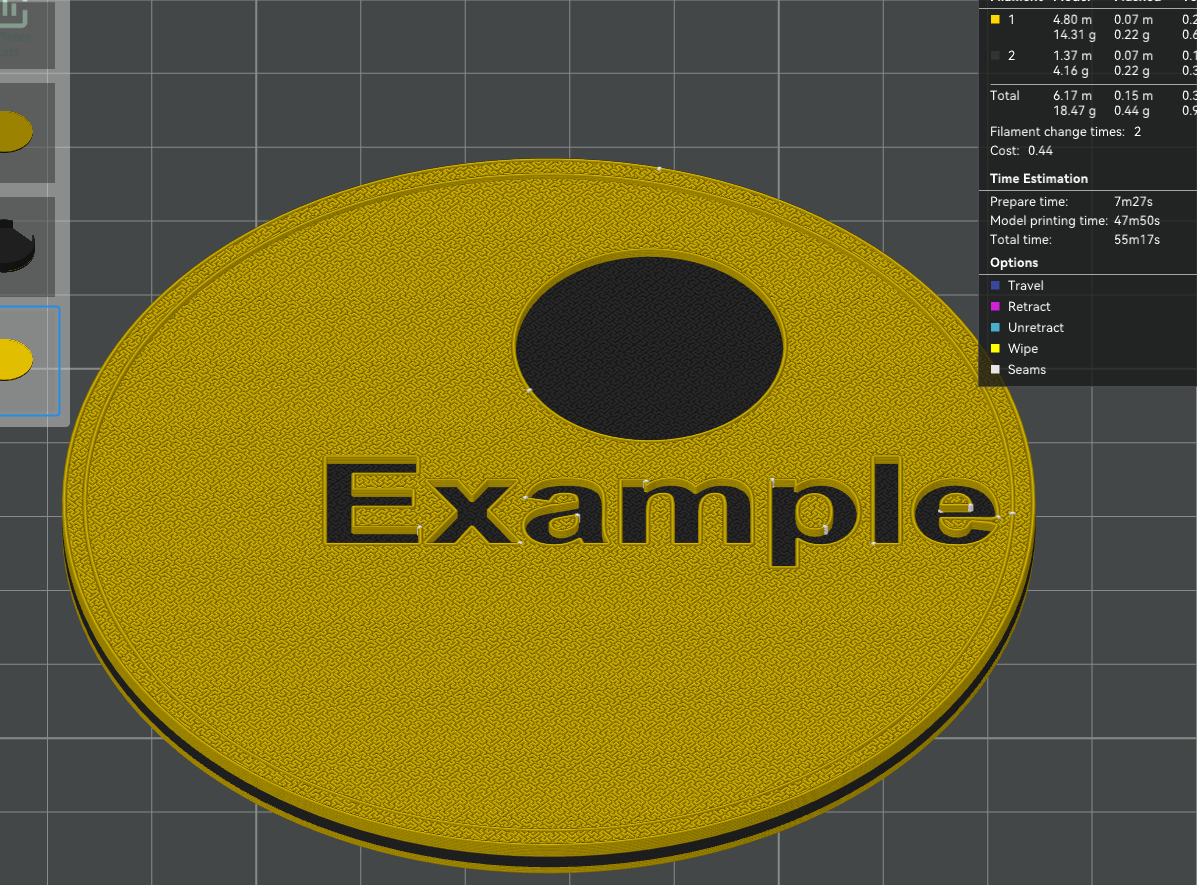 Customizable Coaster Set (add your own text and graphics)