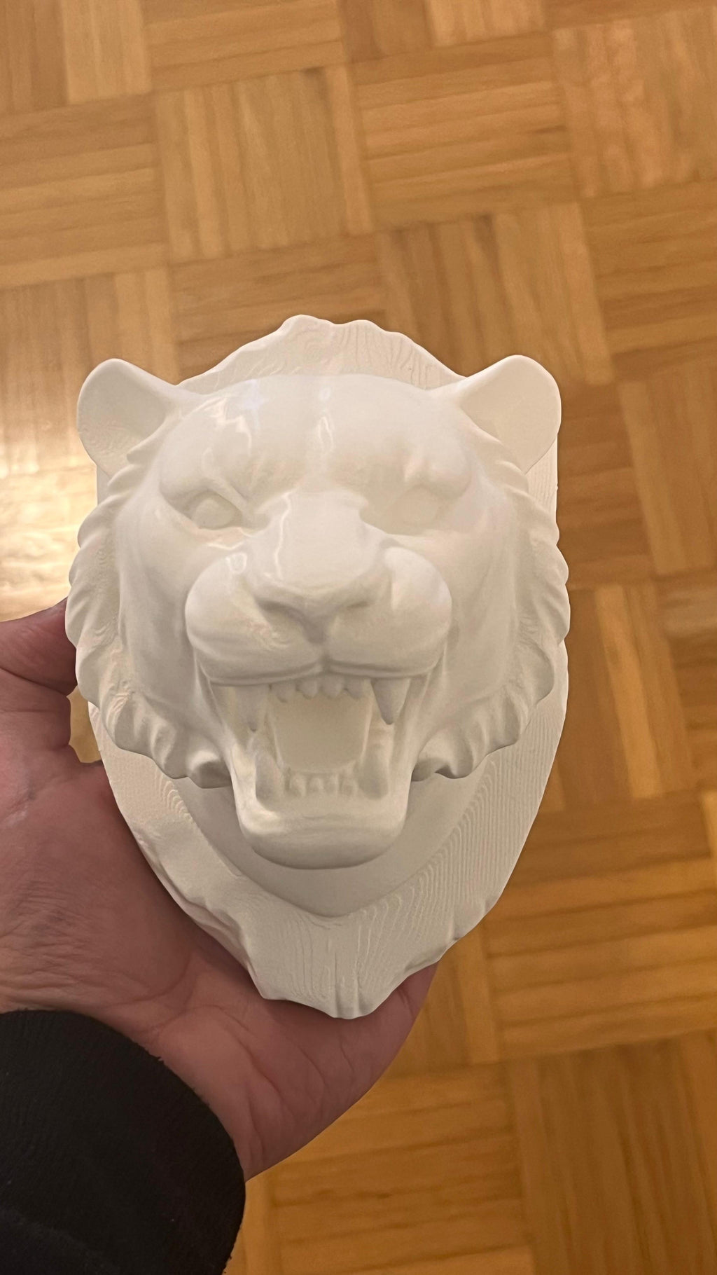 Tiger Head Bust - Wall Mount