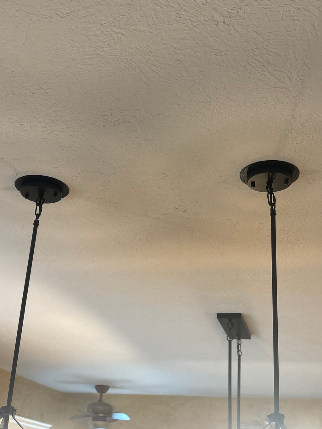 Unpainted Light Fixture Ring