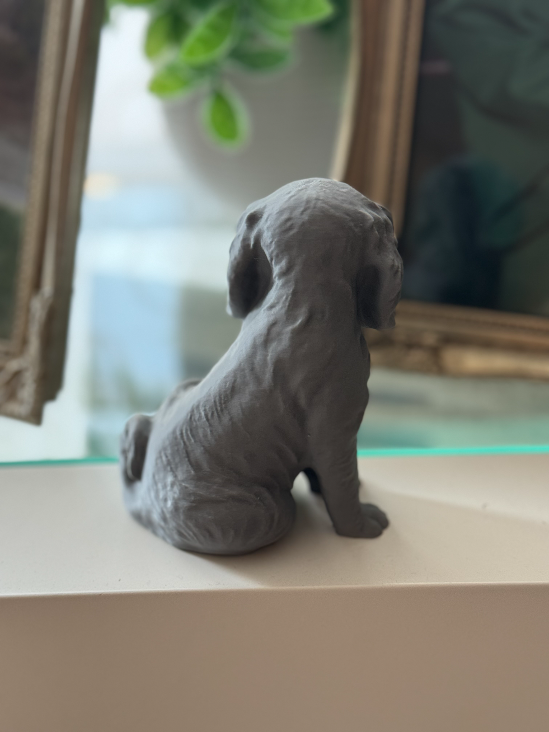 Sitting Dog Figure (Photogrammetry/ Scanned)
