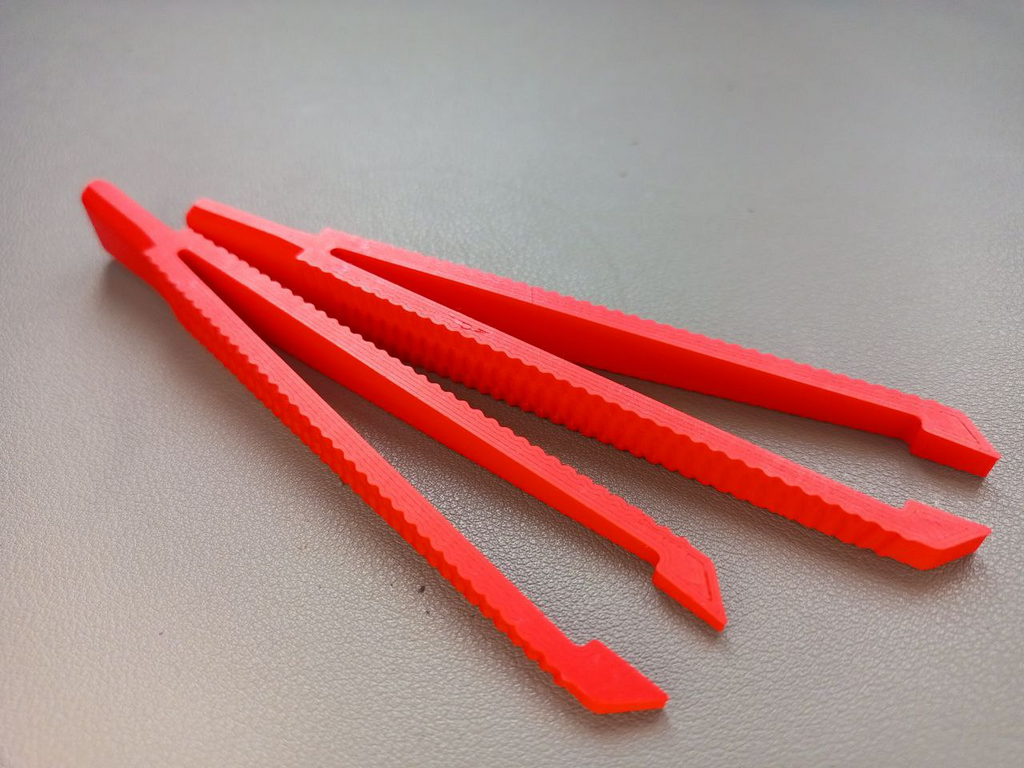 Straight tweezers 120 mm