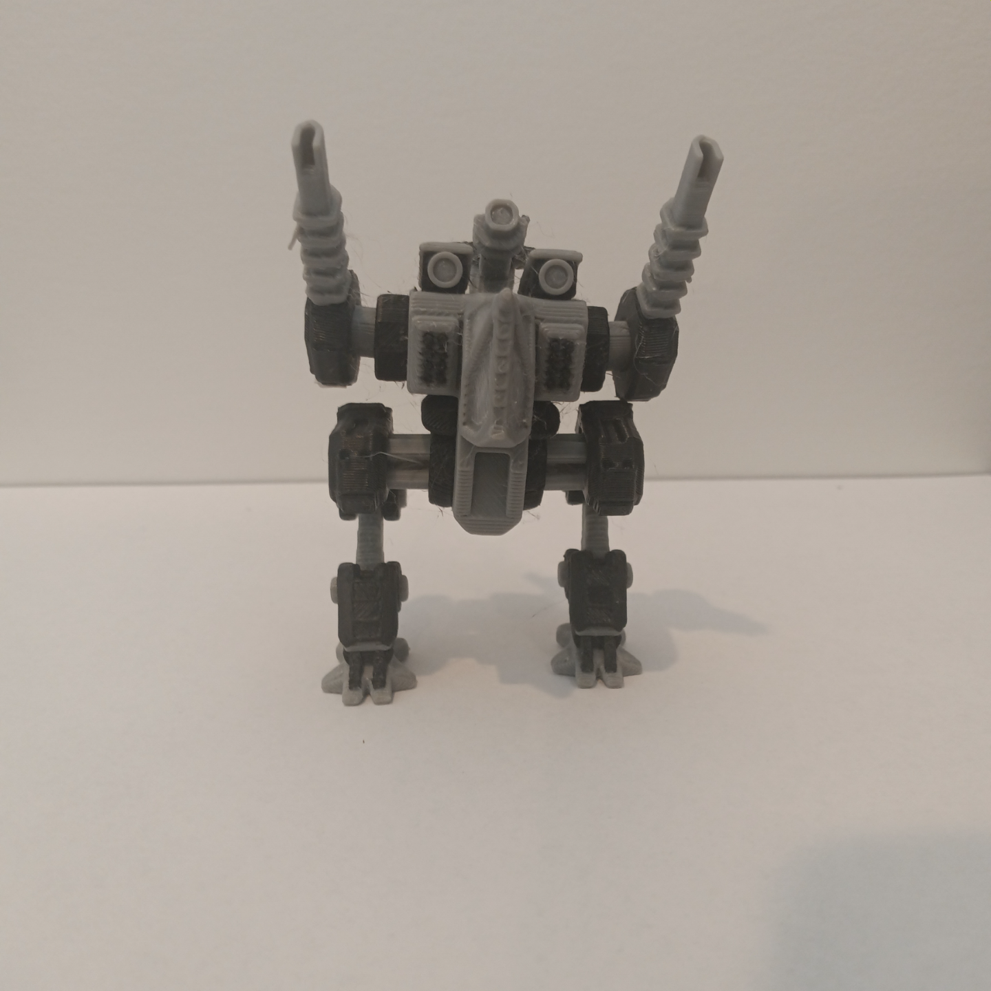 Q-17 Fighter Mech (Print In Place) Articulated