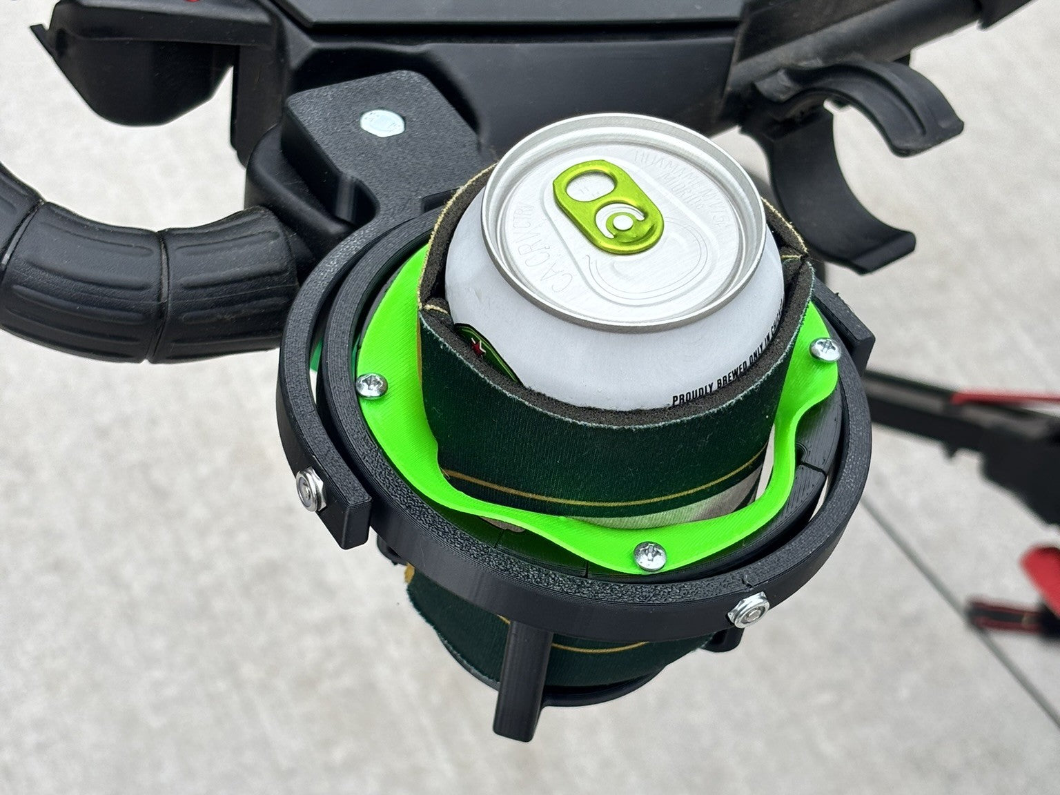 Gimbal Cup Holder for Bag Boy Push Cart