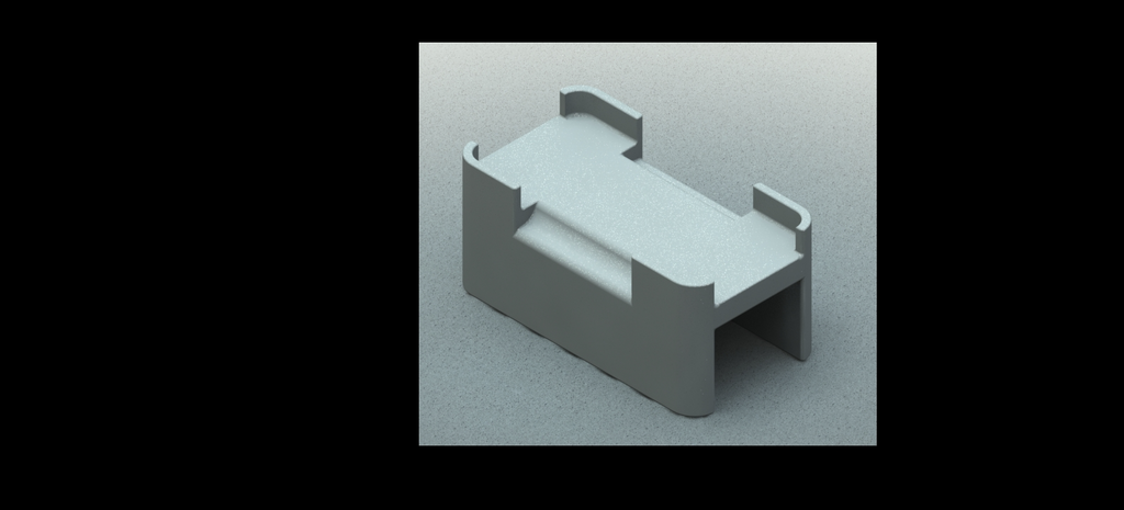 Phoner holder for a 60mm bedrest