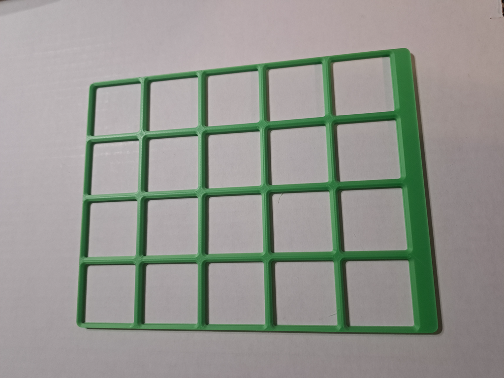 H46X18MWC9 small drawer Gridfinity base (6 piece)
