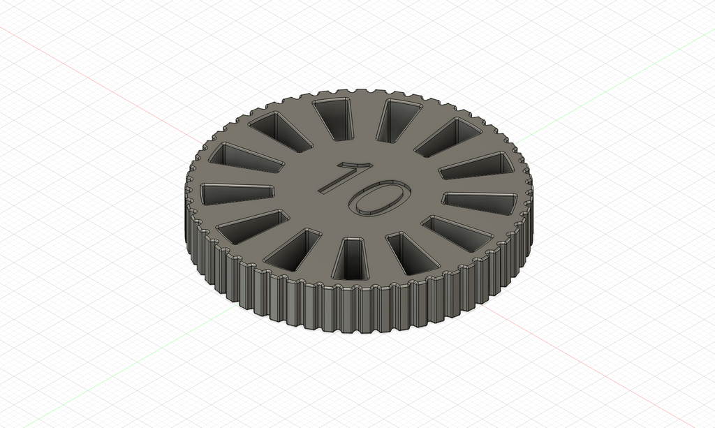 Thumb Screw M10