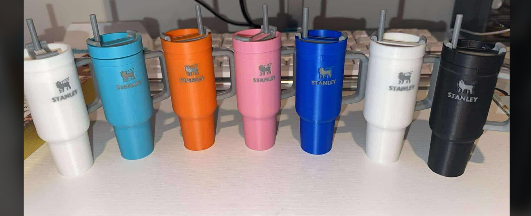 Stanley Chapstick Holder Keychain