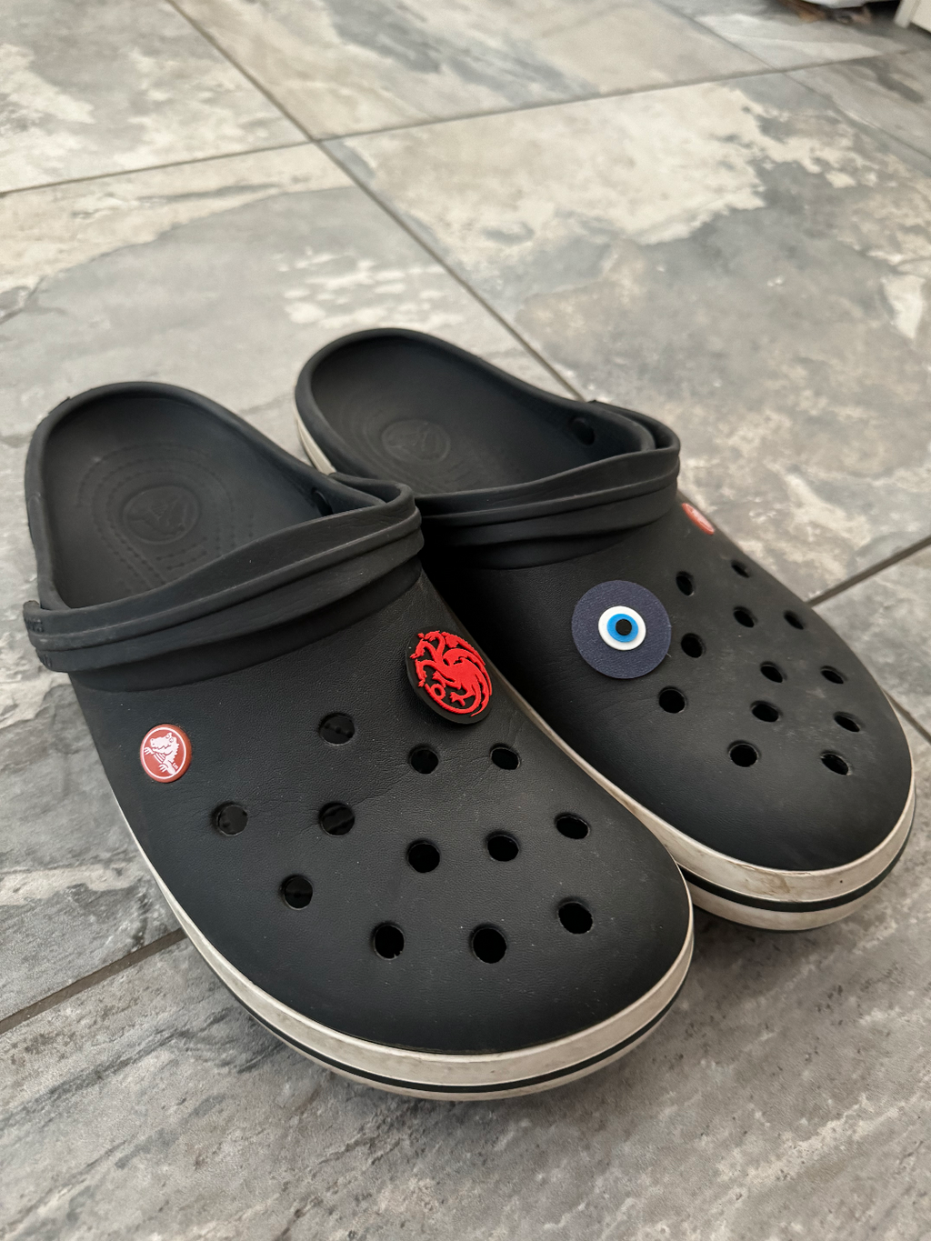House Targaryen Sigil Crocs Charm