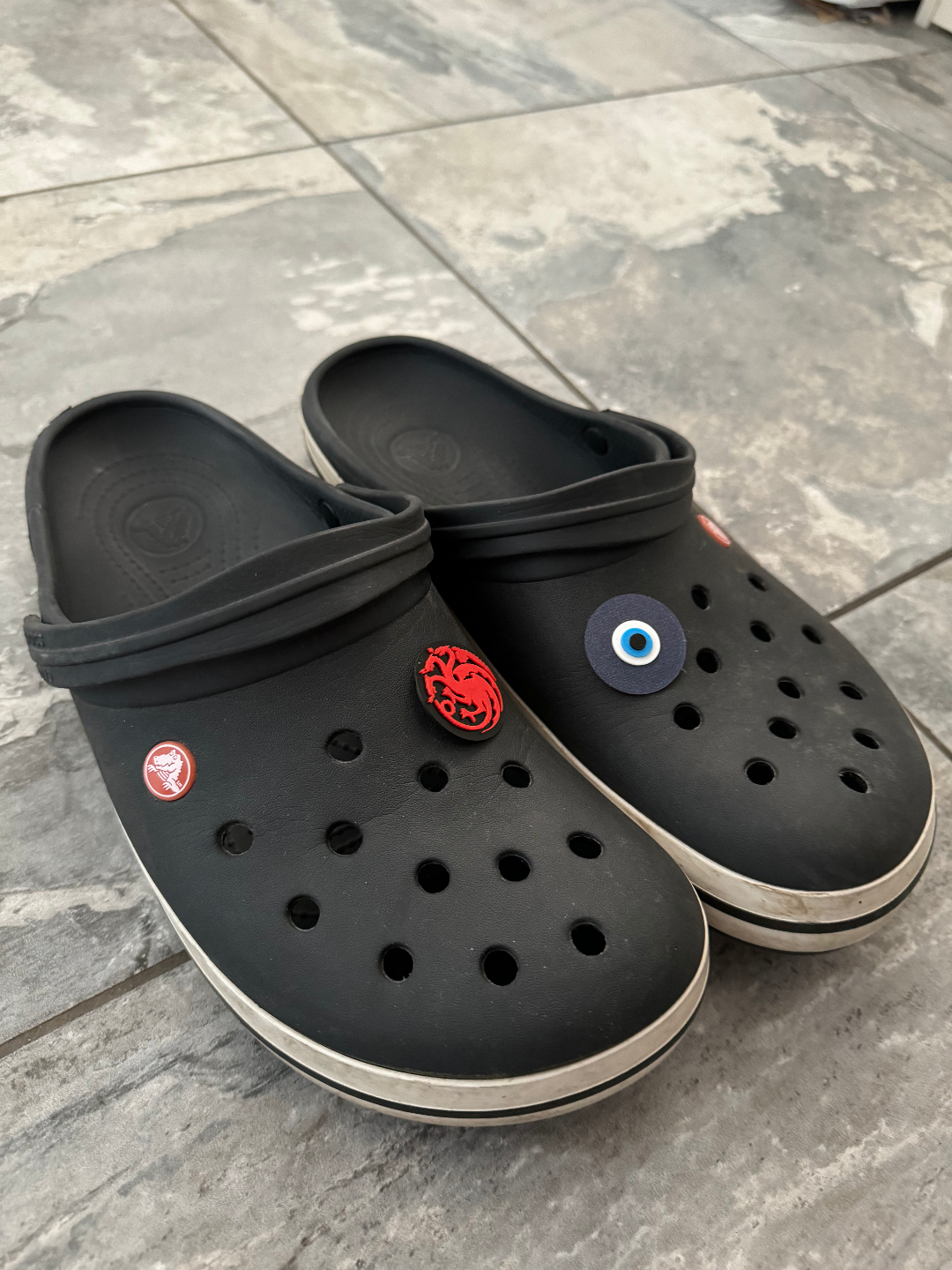 House Targaryen Sigil Crocs Charm