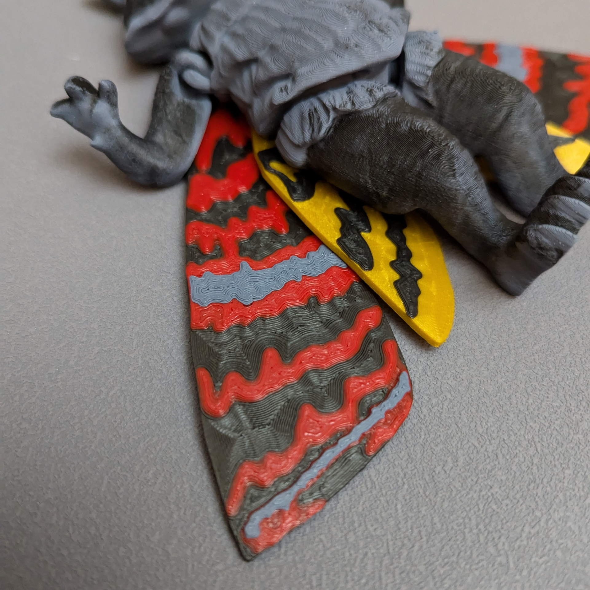 Articulated Mothman Cryptid Monster