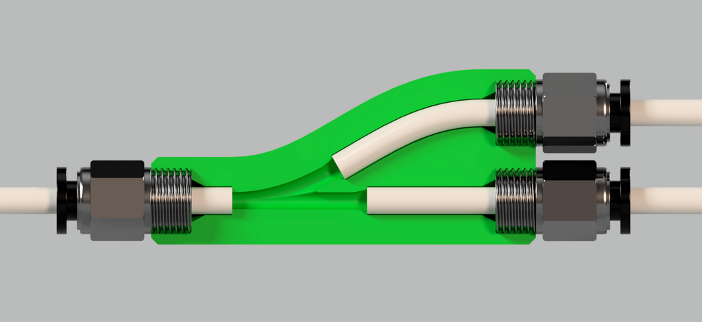 AMS Filament Splitter Adapter