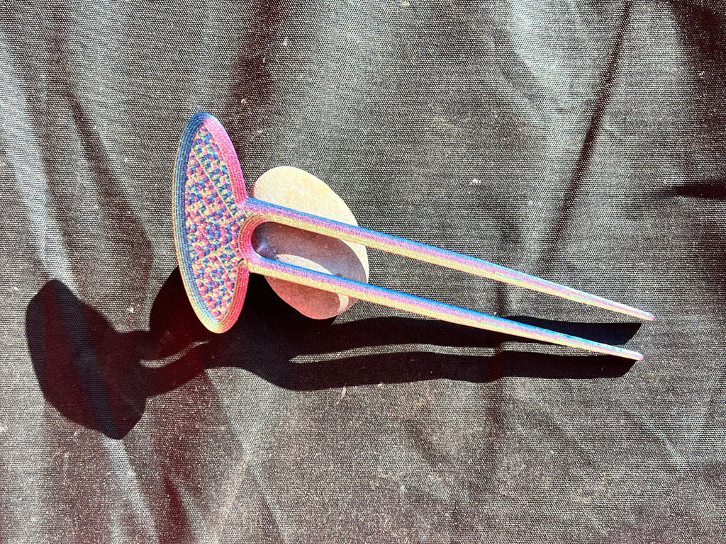 hair sticks, basic geometric shapes